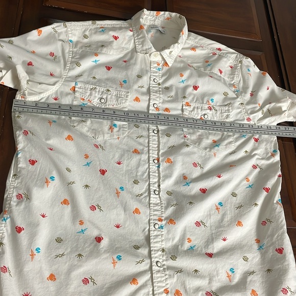 Sonoma Goods for Life Southwestern Print Shirt Men’s XXL AOP Pearl Snap Pockets - Picture 3 of 9